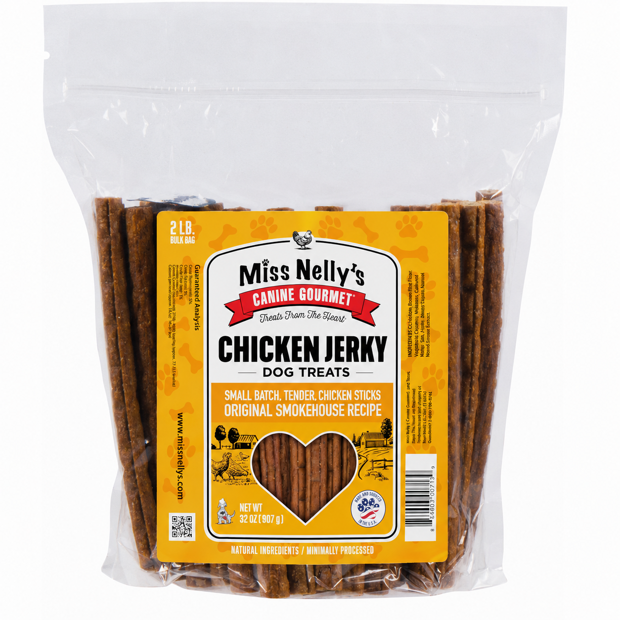 ドッグフード MIYUKI Chicken Jerky Dog Treats – 2 lb Bulk Bag | Miss Nelly's – Miss